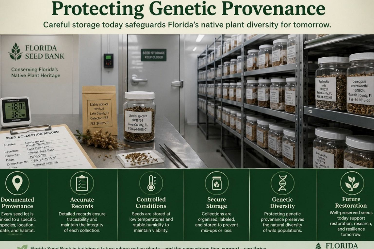 Native Florida plant conservation and documentation